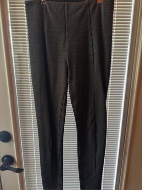 Liverpool Black Textured Ponte Leggings